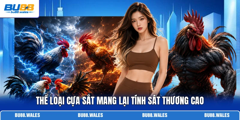 Thể loại cựa sắt mang lại tính sát thương cao
